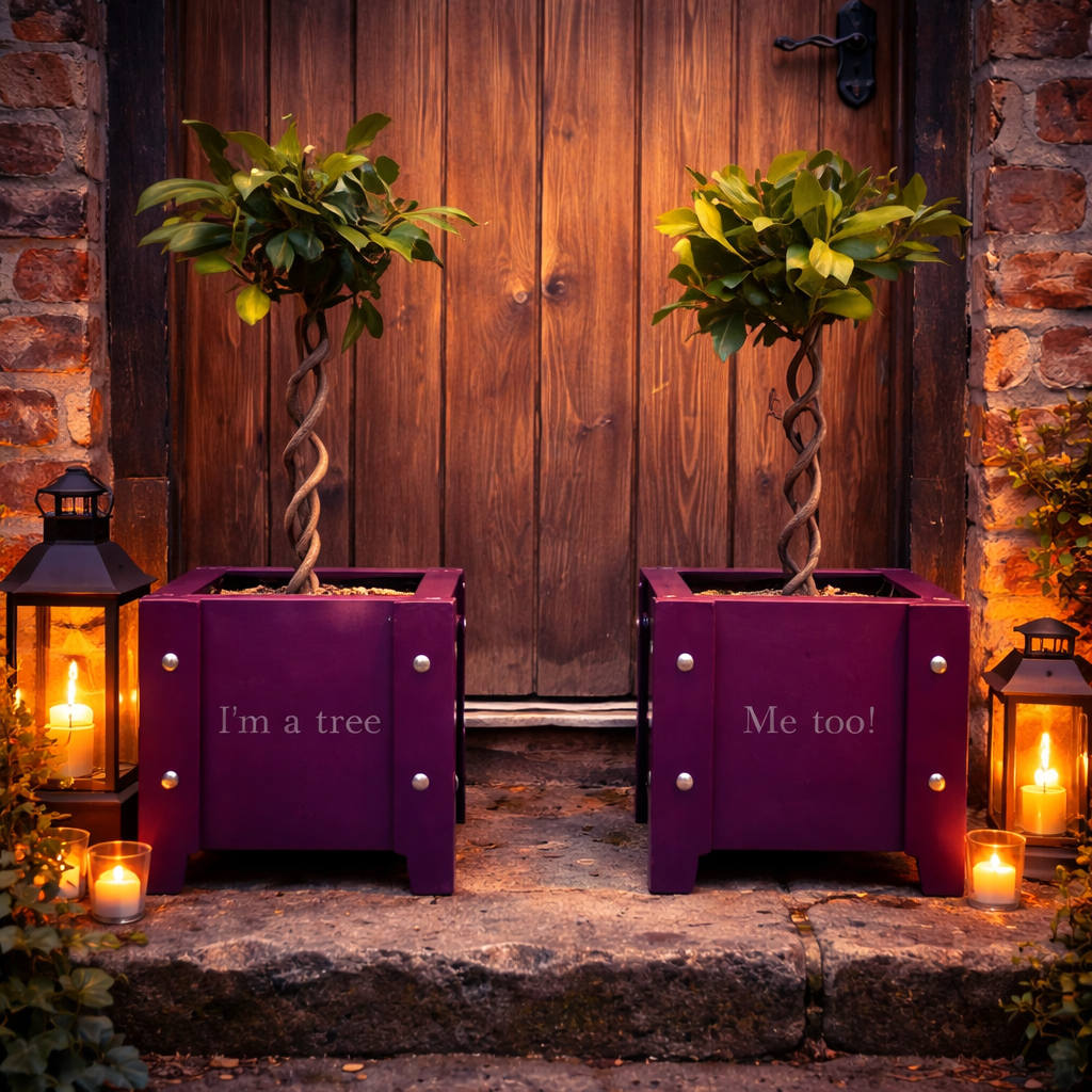 Cheeky Doorstep Pots